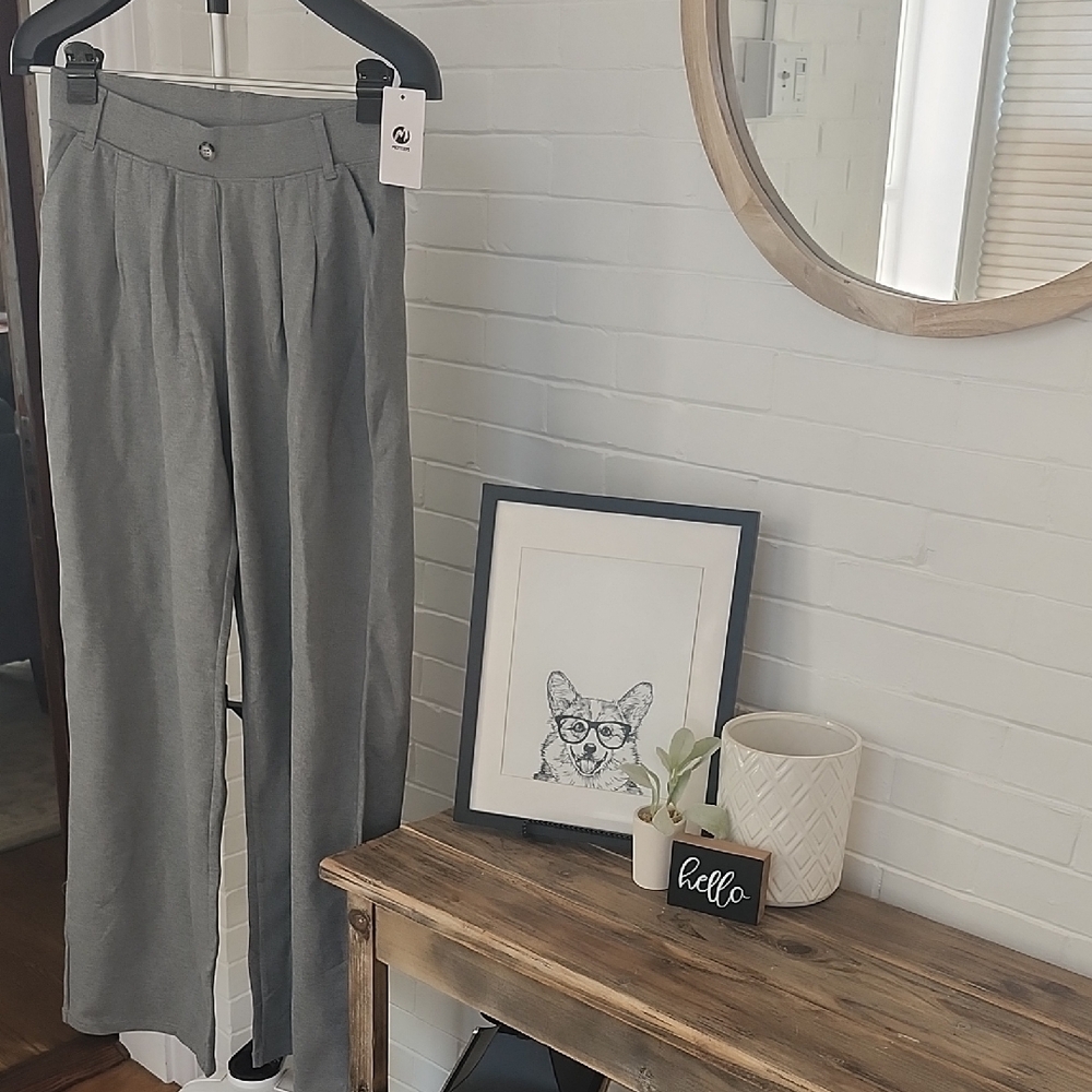Gray Dress Pants, Medium